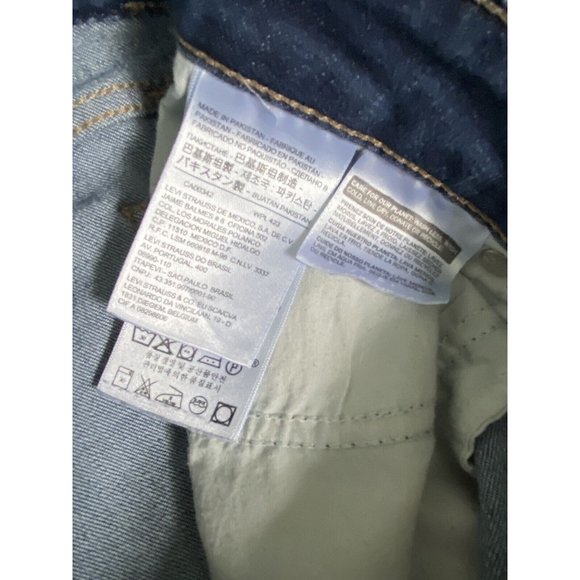 Levi Strauss & Co. Womens Size W 30 L 29 Low Rise Skinny Leg Jeans Stretch EUC - Picture 8 of 16